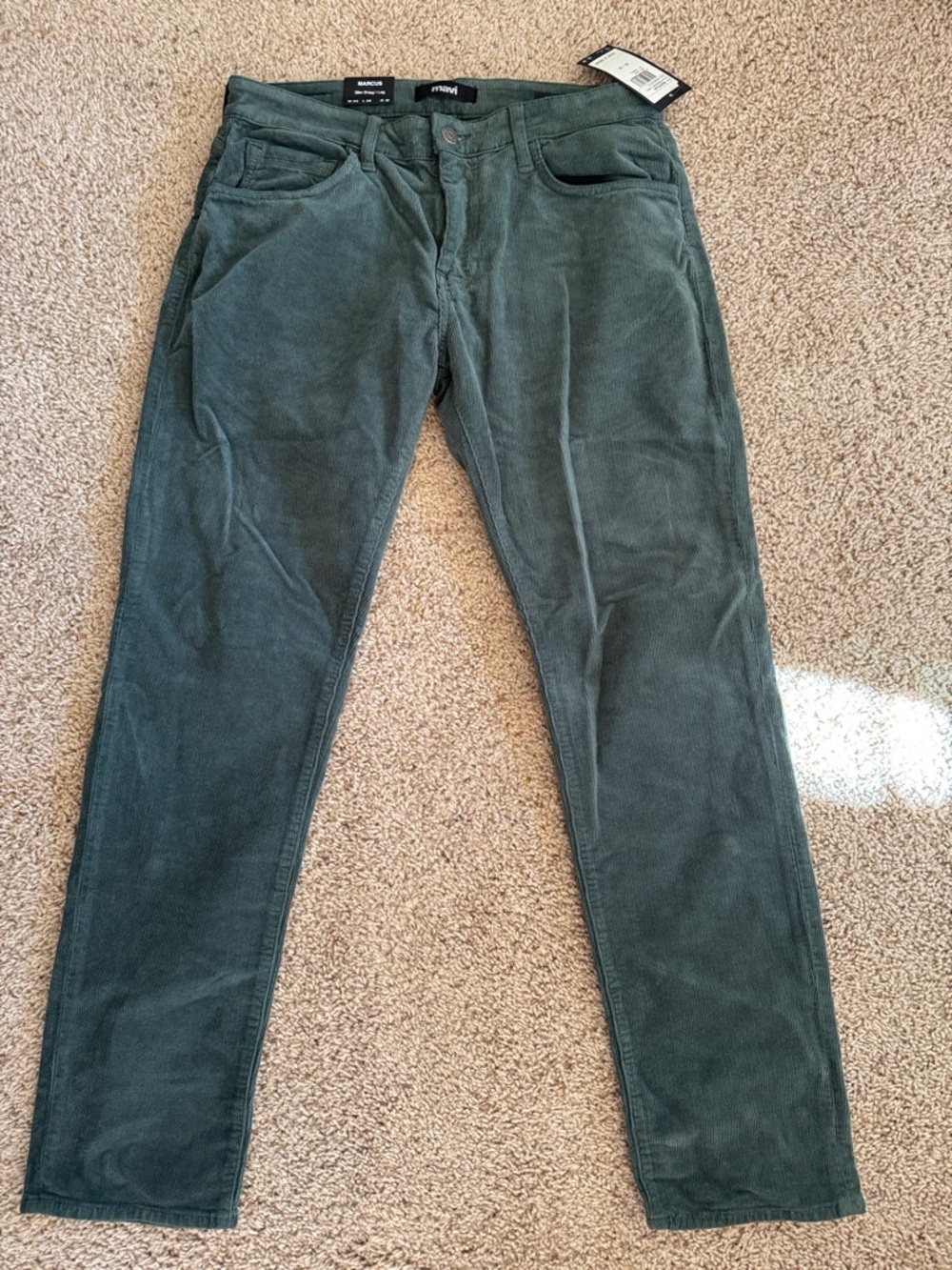 Mavi Men’s Deep Green Corduroy Pants